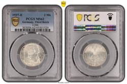 J.366 **PCGS MS62*