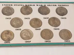 WW2 SILVER NICKELS