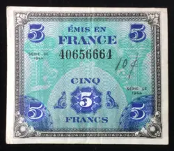 FRANCE FRANCS WW2