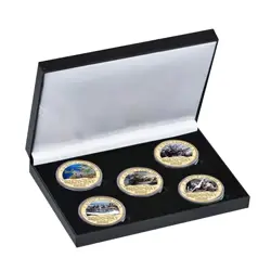 2024 D-DAY 80TH ANNIVERSARY 1944-2024 COIN BOX SET - WW2 WORLD WAR 2 COINS