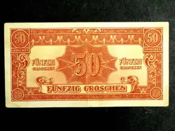 50 GROSHEN BANKNOTE