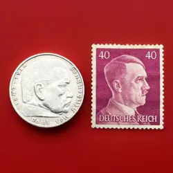 HITLER REICH STAMP