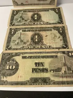 PESOS BANKNOTE WAR