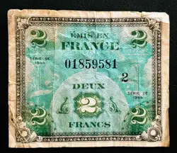WW2 FRENCH CURRENCY