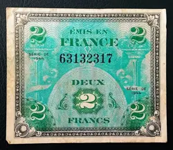 PAYMENT CERTIFICATE FRANCS