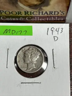 MERCURY SILVER DIMES.