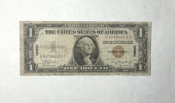 HAWAII $1 BANKNOTE 1935 A SERIES.   WW2 ISSUE SILVER CERTIFICATE