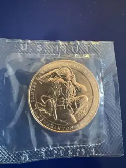 US MINT MEDAL NATIVE AMERICAN INDIAN CODE TALKERS SANTEE DAKOTA SIOUX WW1 WW2