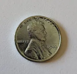 1943 LINCOLN WHEAT CENT WW2 STEEL PENNY UNCIRCULATED