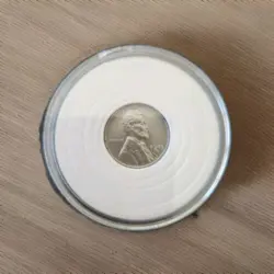 1943 D WW2 LINCOLN WHEAT PENNY - RARE ERROR COIN - MISSING 