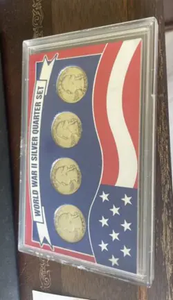 QUARTER SET. POLISHED.