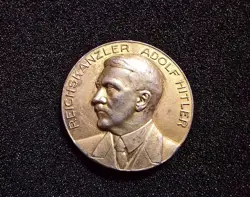 HITLER MEDAL GERMAN COIN TOKEN WW2 COLBERT HYDER MEDALLION AMAZING DEAL LOT
