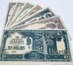 7X JAPANESE OCCUPATION