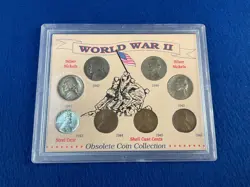 ESTATE FIND WORLD WAR 2 OBSOLETE COIN COLLECTION