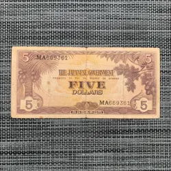 JAPANESE DOLLARS BANKNOTE