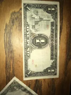 VINTAGE JAPAN BANKNOTE