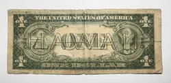 1935 A $1 HAWAII OVER PRINT SILVER CERTIFICATE WW2 EMERGENCY ISSUED