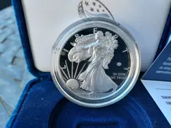 2020 W V75 PROOF , 75TH ANNIVERSARY OF THE END OF WW2 SILVER EAGLE