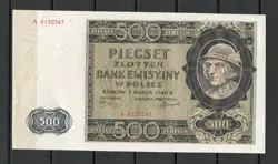 1.3.1940 500 ZLOTYCH
