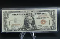 1935A SILVER CERTIFICATE, $1 NOTE, HAWAII WW2