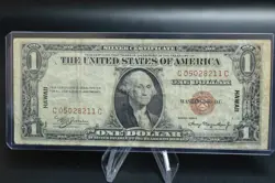 1935A $1 NOTE, SILVER CERTIFICATE, HAWAII WW2