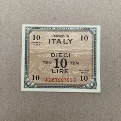 BANKNOTE WWII MONEY