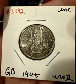 SHILLING WW2 COIN