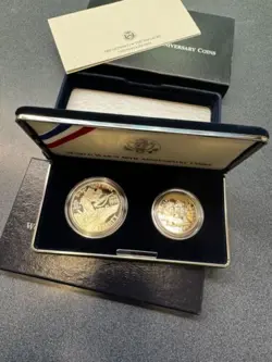 WORLD WAR 2 50TH ANNIVERSARY COINS
