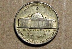 JEFFERSON NICKEL WW2