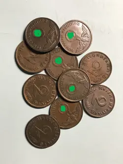 REICHSPFENNIG 191937-1939 SWASTIKA