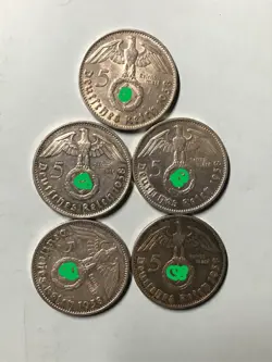 COINS REICHSMARK 1938