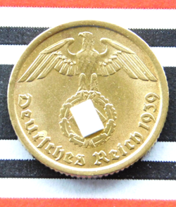 REICHSPFENNIG 1939 SWASTIKA