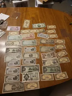 WW2 JAPANESE OCCUPIED CURRENCY HUGE COLLECTION LOT INSTA COLLECTION