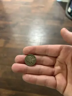 1943 P 5C JEFFERSON NICKEL WW2 NICKEL