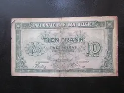 FRANCS BANKNOTE WWII