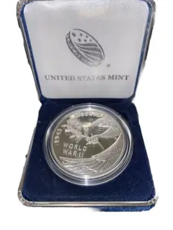 2020 END OF WORLD WAR 2 II 75TH ANNIVERSARY 1OZ SILVER MEDAL 20XH