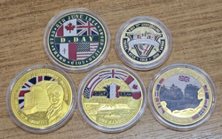 D-DAY MEDALLIONS
