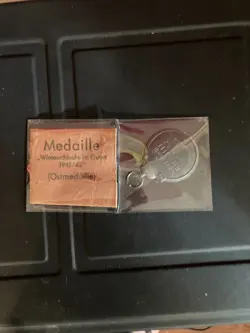 GERMAN INSCRIPTION OSTMEDAILLE