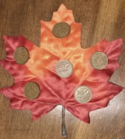 1940 TO 1945 COLLECTION CANADIAN 1 CENT, QUEEN ELIZABETH 11, WW2 ERA