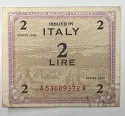 --- MILITARY CURRENCY