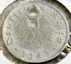 ZINC COIN STUTTGART