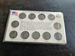WW2 NICKEL SET SILVER