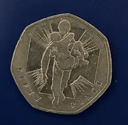 RARE FIFTY PENCE 50P COMMEMORATIVE WORLD WAR 2 COIN 2006 FALLEN SOLDIER