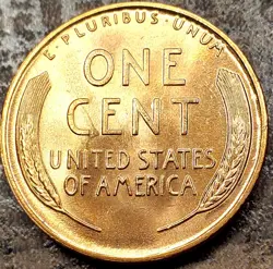 LINCOLN WHEAT CENT-BLAZING