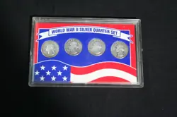 WORLD WAR 2 SILVER QUARTER SET
