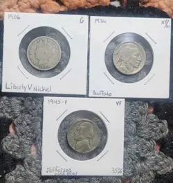 UNITED STATES PRE WW2 NICKELS