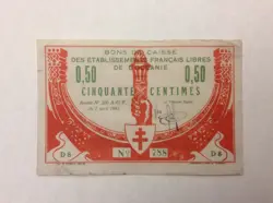 WW2 EMERGENCY BANKNOTE