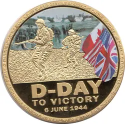 COIN 2019 VICTORY IN EUROPE REMEMBERING WW2 COMMEMORATIVE COIN