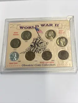  WORLD WAR 2 OBSOLETE COIN COLLECTION
