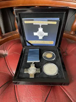 CASED GEORGE CROSS